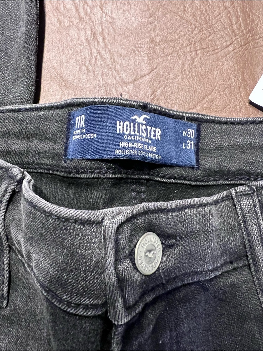 Hollister | Mid High Rise Split Flare Jeans - Picture 3 of 6
